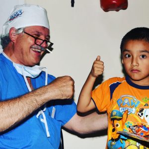 Dr. Quatela on a HUGS medical mission