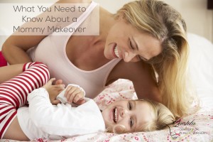 Mother And Daughter Relaxing Together In Bed