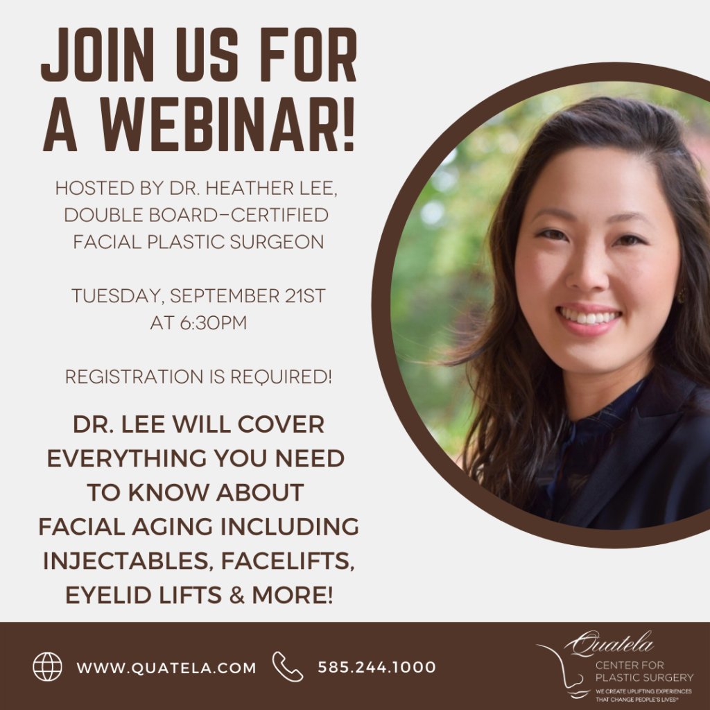 Facial Aging webinar on 9/21/21