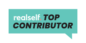RealSelf top contributor logo.