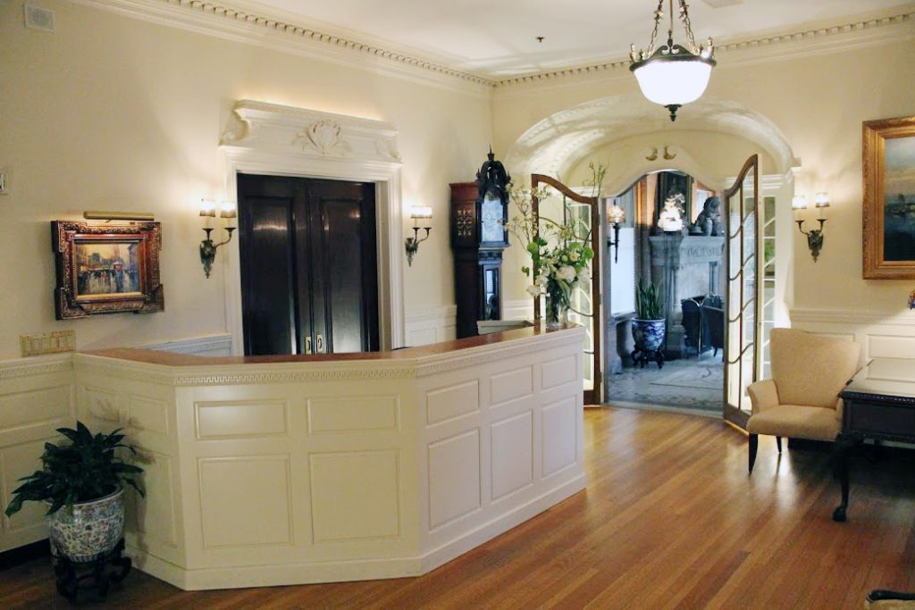 reception area