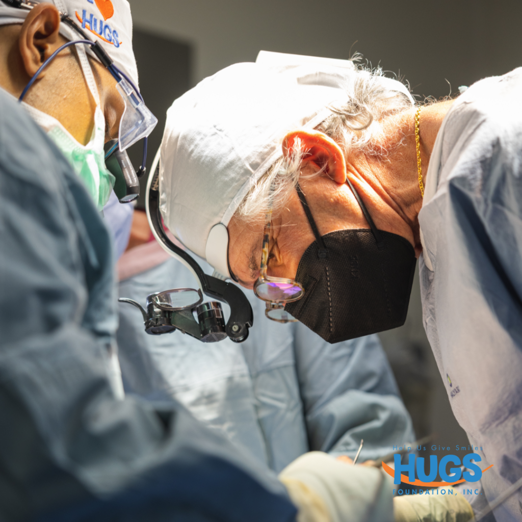 Dr. Quatela in the operating room on a HUGS surgical mission trip