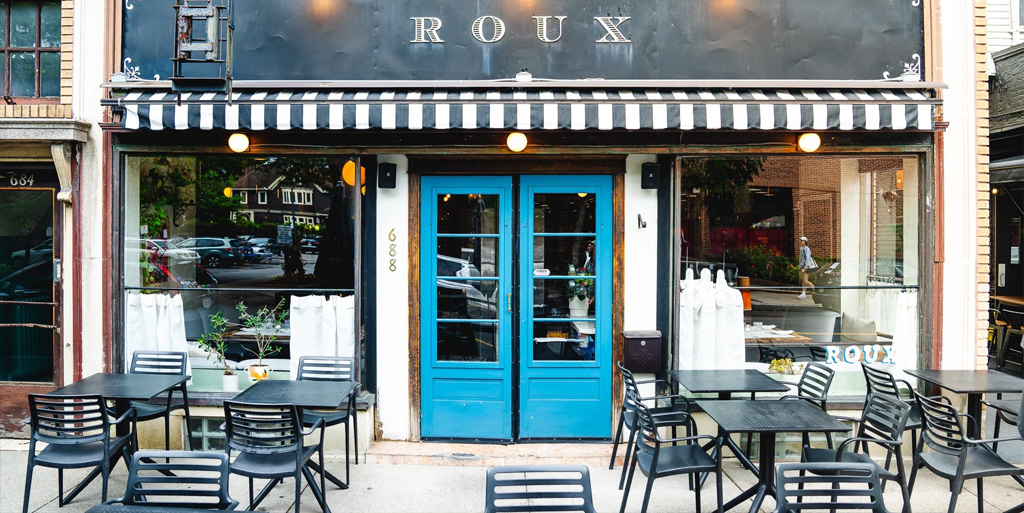 Exterior view of Roux