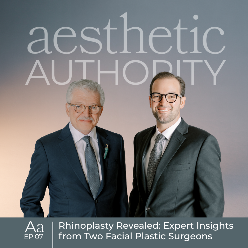 Dr. Vito Quatela and Dr. Alex Montague, aesthetic authority rhinoplasty episode