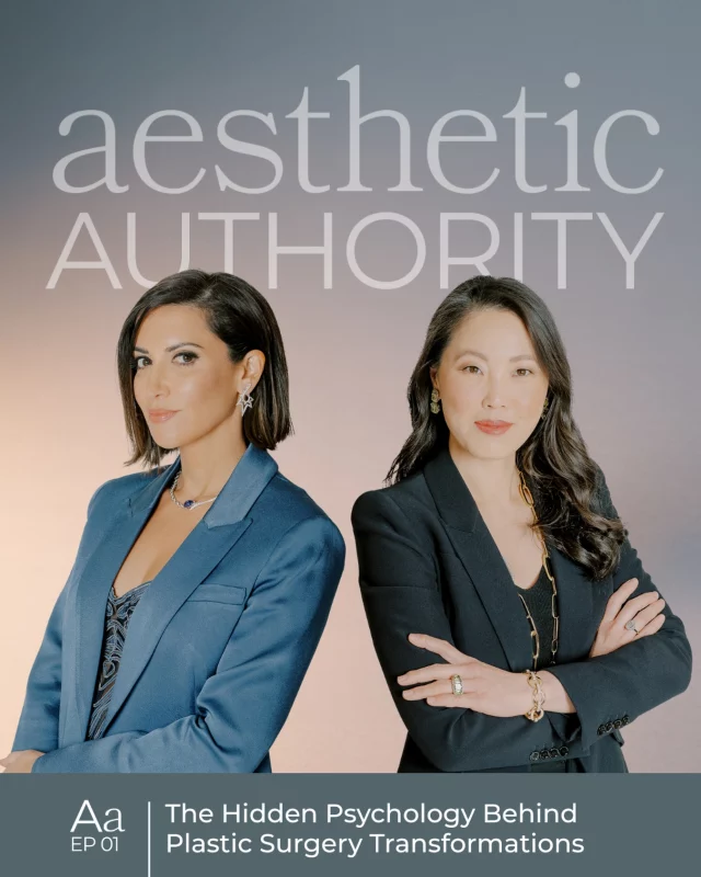 🎙️ Our very first episode of Aesthetic Authority is officially LIVE.

Dr. Ashley Amalfi and Dr. Heather Lee get real about the emotional side of plastic surgery - the mothers reclaiming their bodies, women navigating menopause and professionals finally prioritizing themselves.

They discuss when someone’s truly ready for surgery, the role of support systems, body dysmorphia, social media’s impact, and the quiet rise of male patients.

This isn’t just about aesthetics. It’s about confidence, self-love, and living authentically.

Comment “pod” for the link to the full episode.
